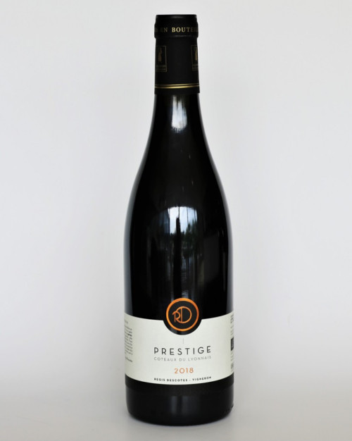 VIN ROUGE - REGIS DESCOTES - CUVEE PRESTIGE - AOC COTEAUX DU LYONNAIS 75CL
