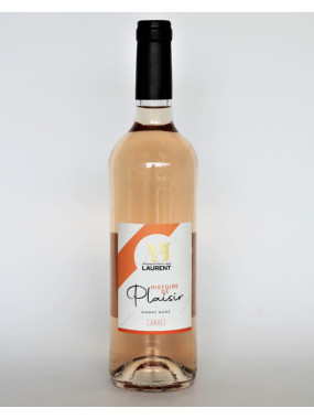 VIN ROSE - HISTOIRE DE PLAISIR - ANTOINE LAURENT - 75CL