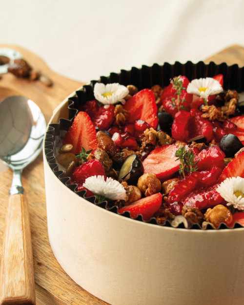 FROMAGE BLANC & GRANOLA (4 À 6 pers.)