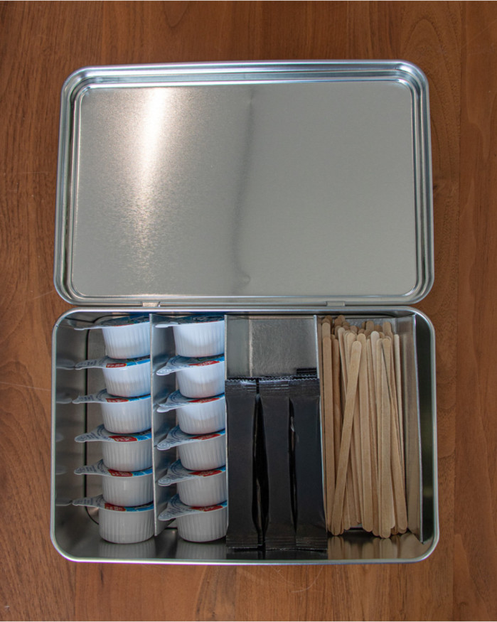 ACCESSOIRES POUR BOISSONS CHAUDES (POUR 30 PERSONNES)