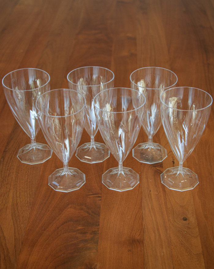 VERRES À VIN RÉUTILISABLES (6 PIÈCES)