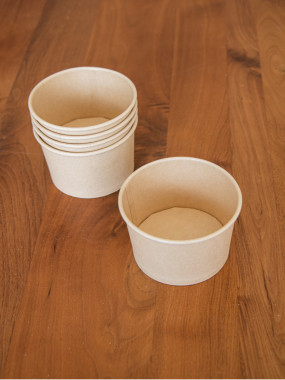PETITS POTS EN KRAFT (50 PIÈCES)