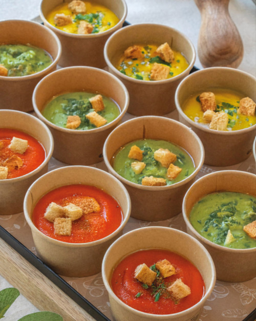 LES SOUPES FROIDES PRINTEMPS/ ÉTÉ (12 PIÈCES)