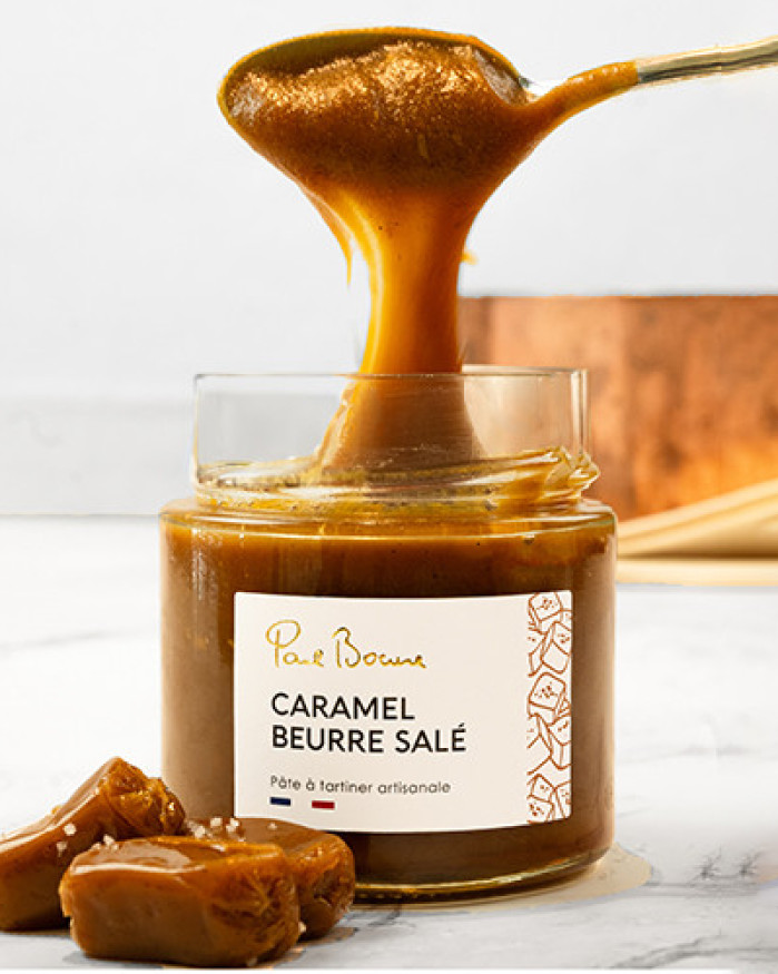 PÂTE A TARTINER CARAMEL BEURRE SALE 250GR 