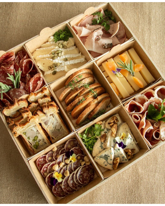 COFFRET CHARCUTERIES ET FROMAGES