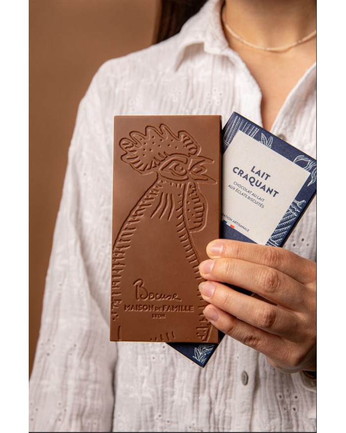  TABLETTE CHOCOLAT LAIT CRAQUANT