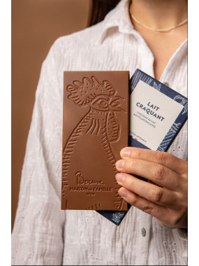  TABLETTE CHOCOLAT LAIT CRAQUANT