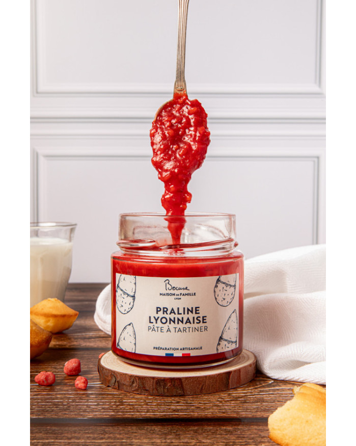 PÂTE A TARTINER PRALINE ROSE 250GR