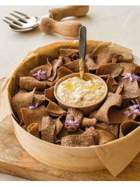 HOUMOUS ET CHIPS DE SARRASIN