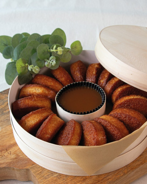 FINANCIERS & PÂTE À TARTINER CARAMEL AU BEURRE SALÉ (15 PIÈCES)