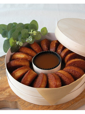 FINANCIERS & PÂTE À TARTINER CARAMEL AU BEURRE SALÉ (15 PIÈCES)
