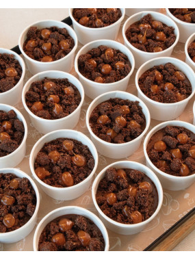 PLATEAU DE MINI MOUSSES AU CHOCOLAT (20 PIÈCES)