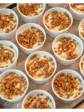 PLATEAU DE MINI CHEESE CAKES (20 PIÈCES)