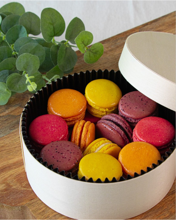 MACARONS FRUITÉS (20 PIÈCES)